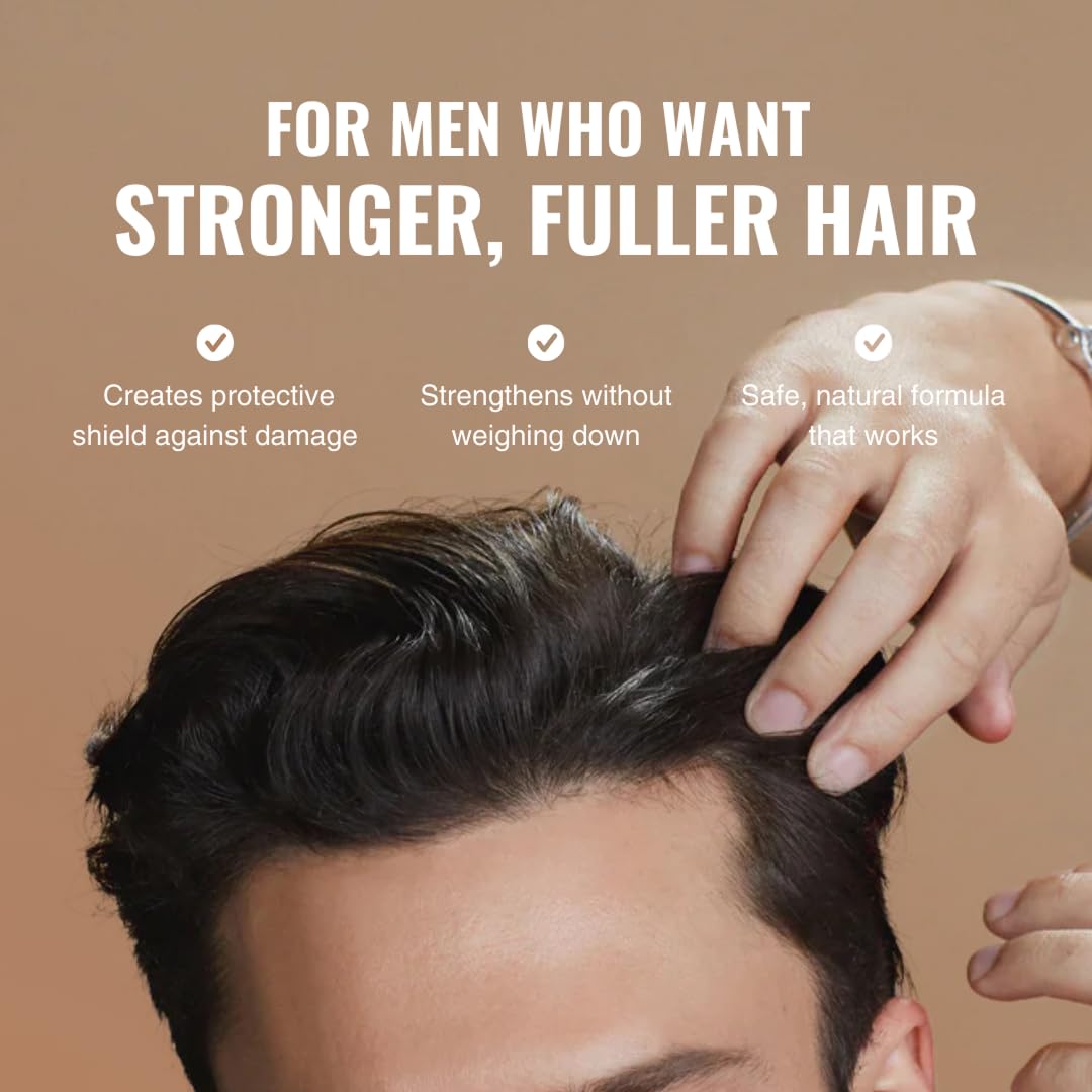 Superior Mane Hair Growth Conditioner (250ml) for Men, Thickening Hair Conditioner for Men, Stimulates Fuller and Thicker Hair, Conditioner for Cab