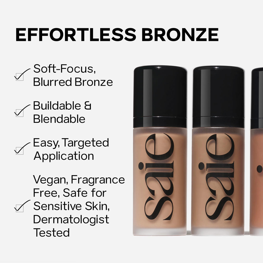 Dew Bronze Soft Focus + Liquid Contour enriched with vegetable glycerin for effortless blending and deep nourishment. Christmas gifts in size:
